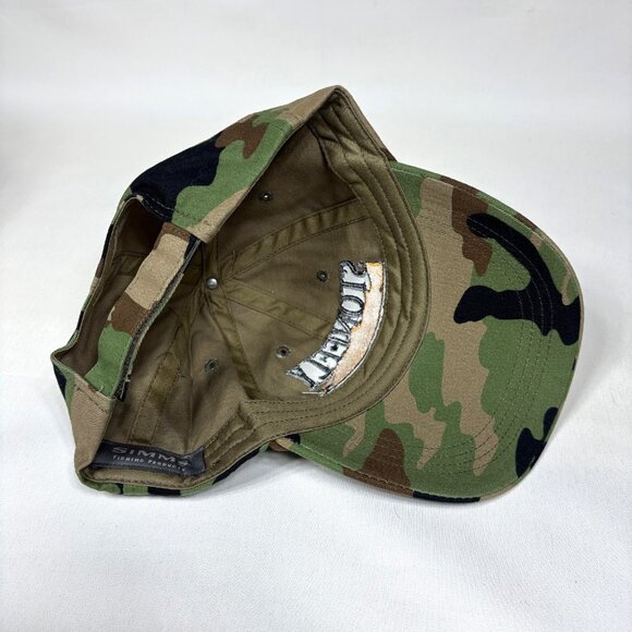Simms Fishing Stonefly Outfitters Montana Camo Embroidered Strapback Cap Hat - Picture 6 of 7